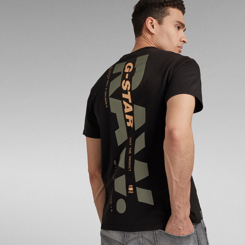 G-STAR® Big Back Graphic T-Shirt Schwarz