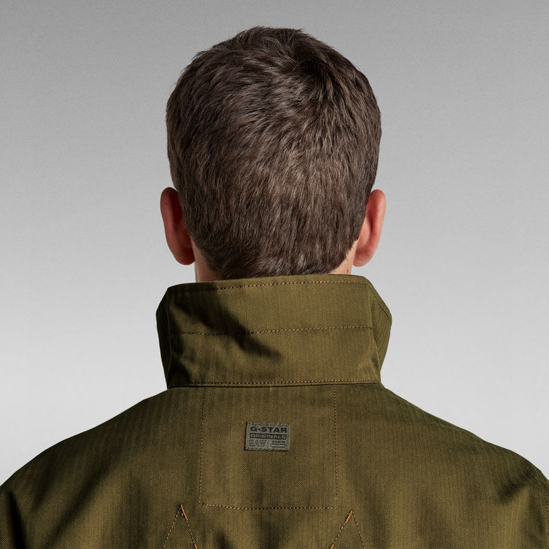 G-Star RAW® Zip Track Overshirt Green