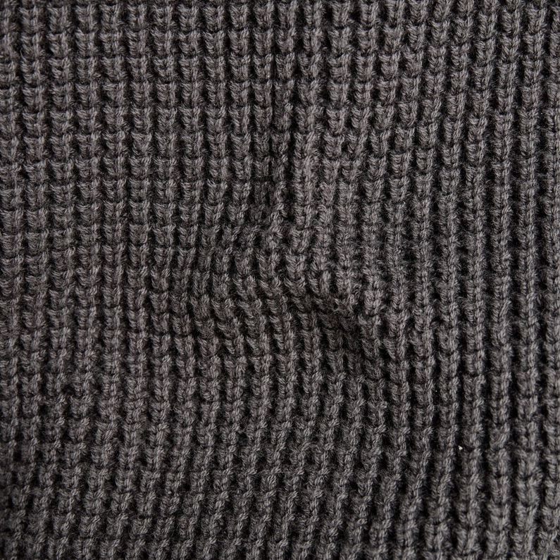 G-Star RAW® Woven Mix Hooded Knit Grey