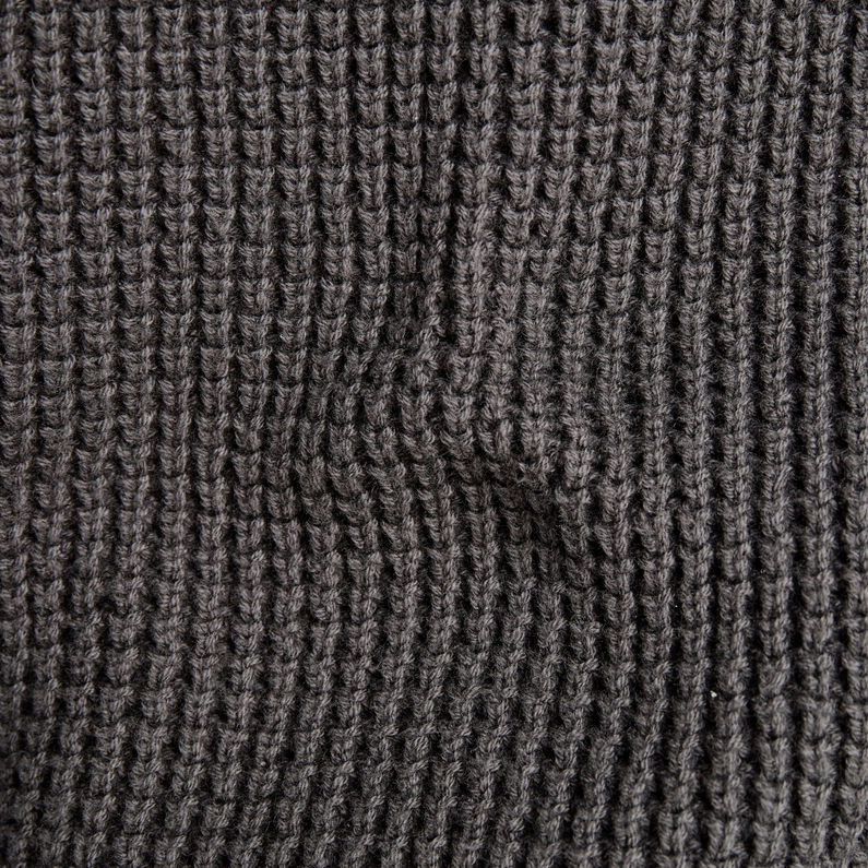 G-STAR® Woven Mix Hooded Knit Grey