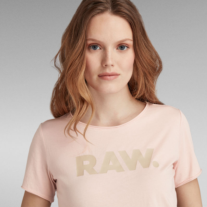 G-Star RAW® RAW. Slim Graphic T-Shirt Pink