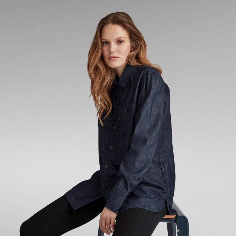 G-Star RAW® Boyfriend Shirt Dark blue