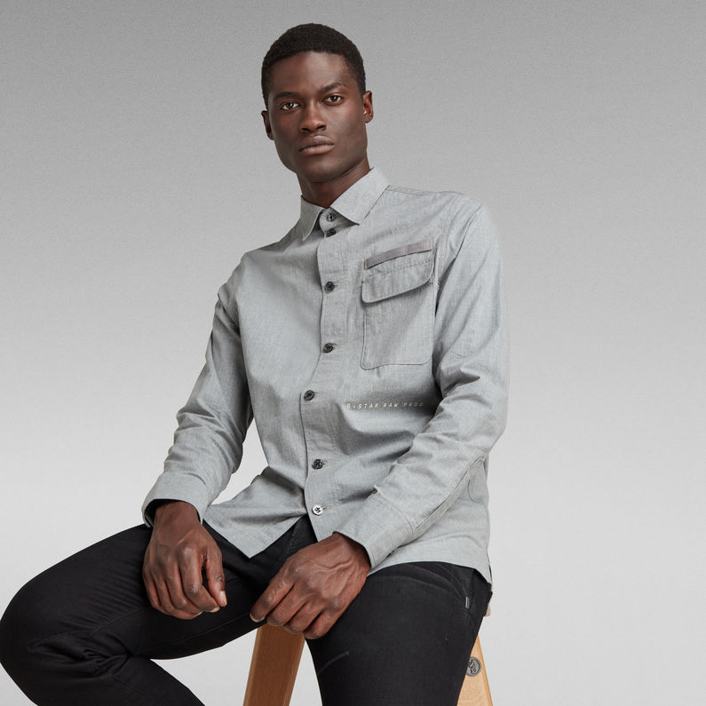 G-Star RAW® Pen Pocket Regular Hemd Mehrfarbig