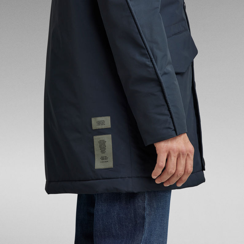 G-Star RAW® Vodan Padded Hooded Parka Dark blue