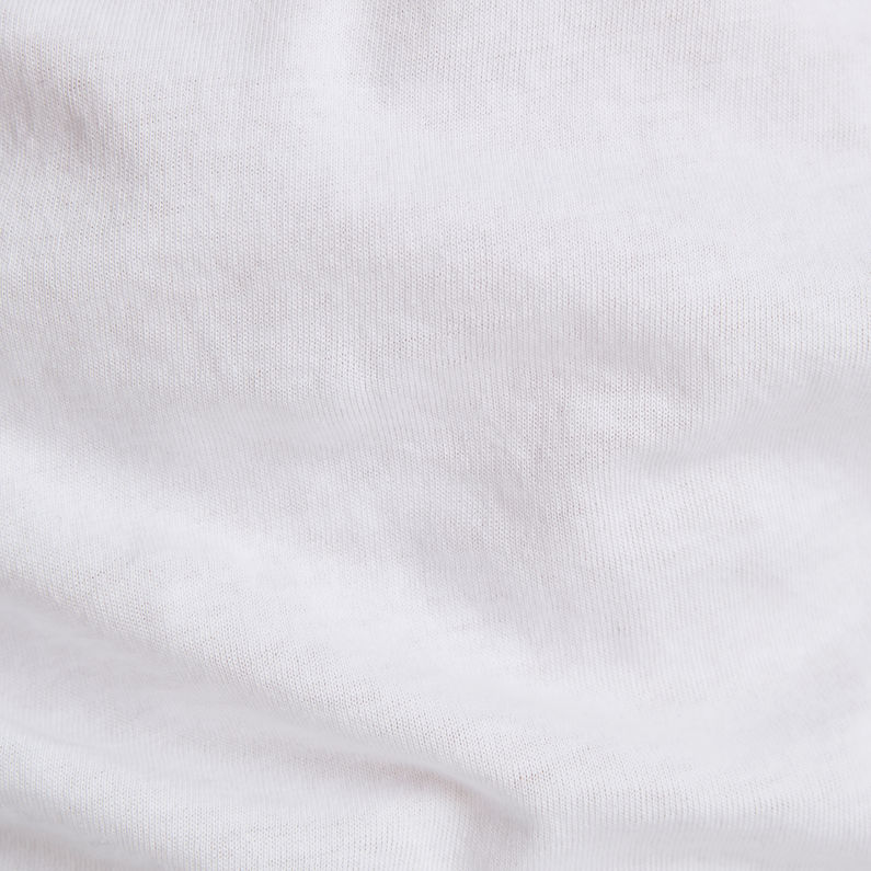 G-Star RAW® Eyben Slim V-Neck Top White