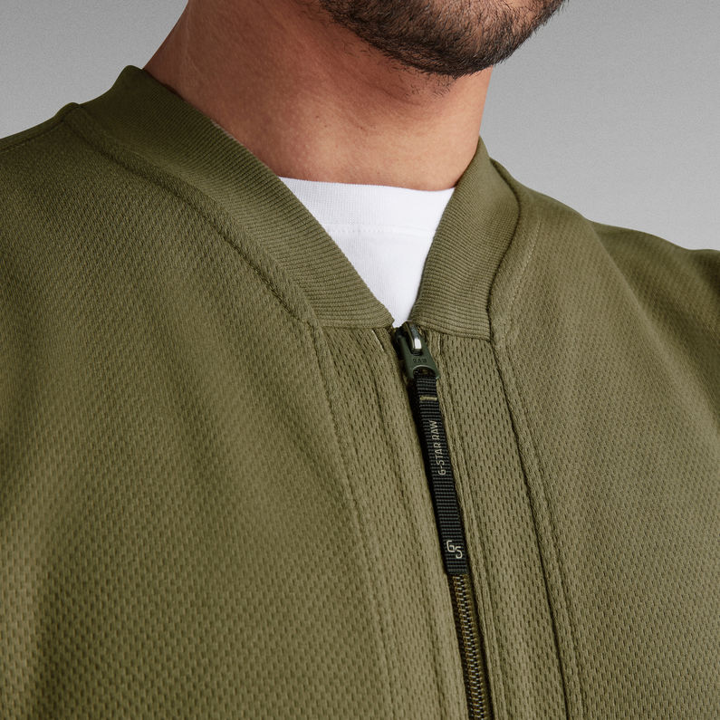 G-STAR® Lightweight Track Jacket Sweater Groen