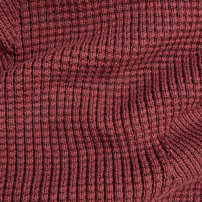 G-STAR® Jersey Logo Structure Knitted Marrón