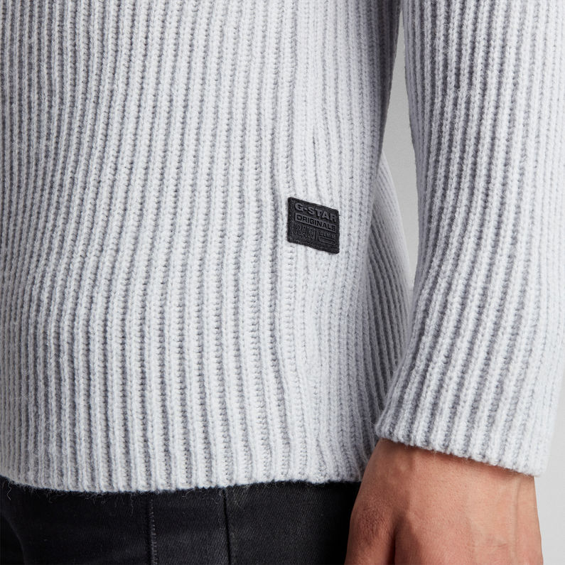 G-STAR® Chunky Skipper Knit Pullover Grau