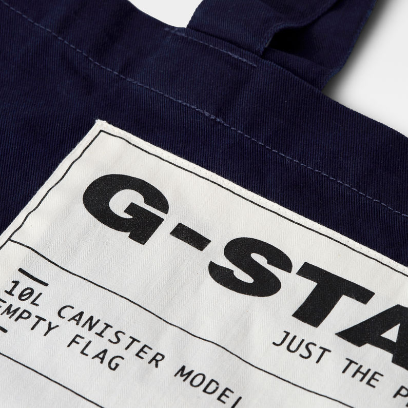 G-STAR® Canvas Shopper Donkerblauw