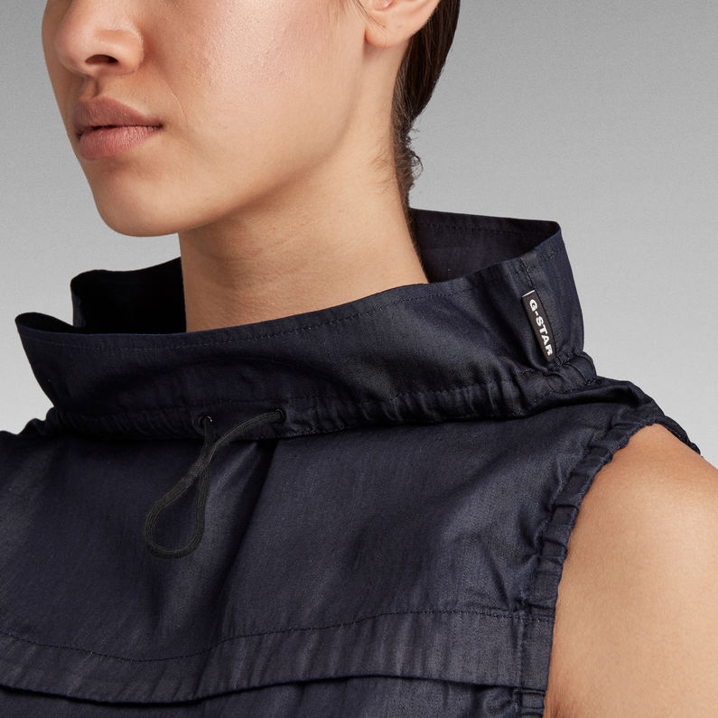 G-Star RAW® Millery Mock Kleid Dunkelblau