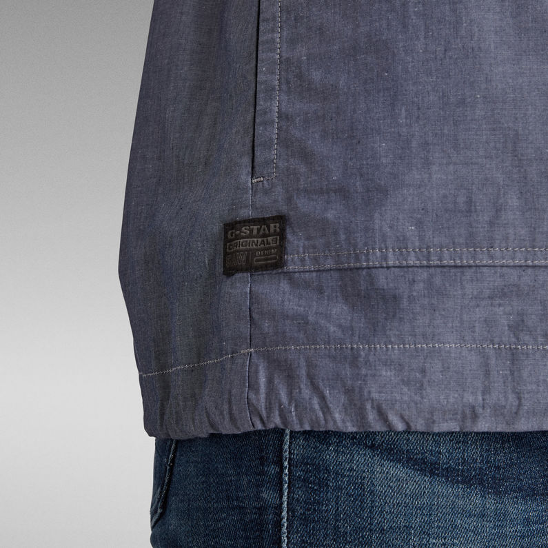 G-STAR® Mock Shell Top Medium blue