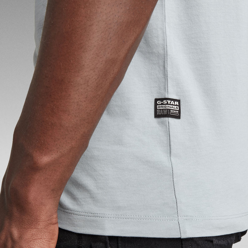 G-STAR® RAW. Slim T-Shirt Grau