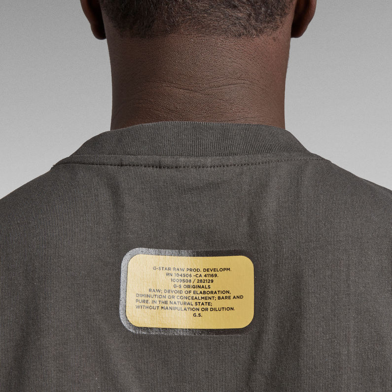 G-STAR® Lifevest Patch Loose T-Shirt Grey