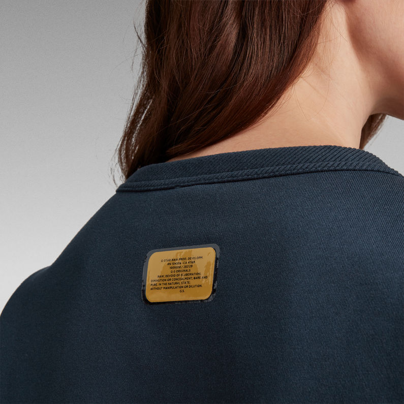 G-STAR® Graphic Sweater Donkerblauw