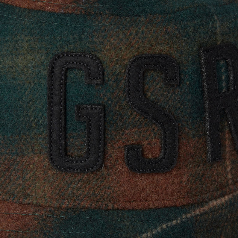 G-Star RAW® Wool Check Bucket Hat Multi color