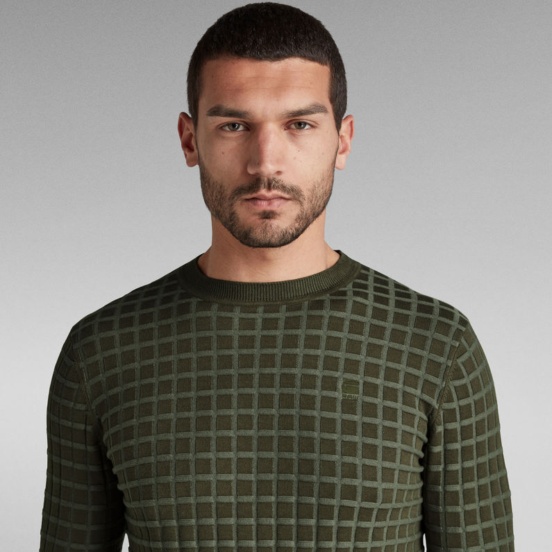 G-STAR® Table Knitted Pullover Mehrfarbig