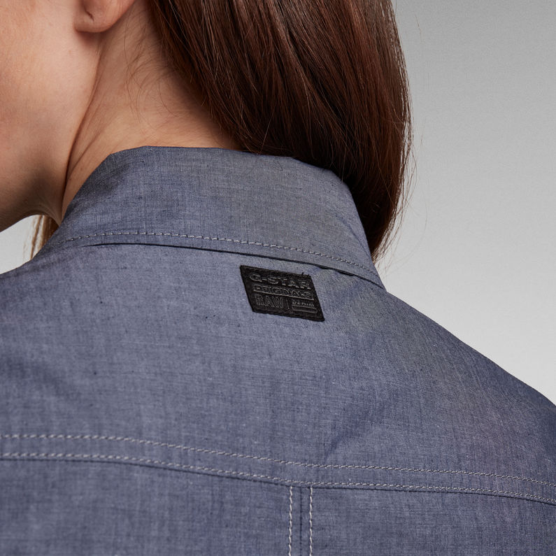 G-STAR® Kick Back Hemd Mittelblau