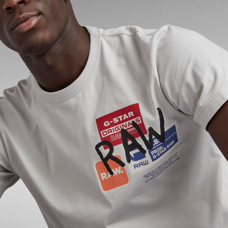 G-Star RAW® Multi-graphic T-shirt Grijs