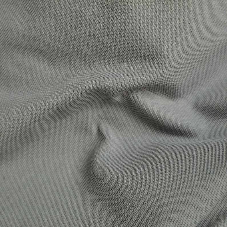G-Star RAW® T-shirt Half Zip Bound Tweeter Gris