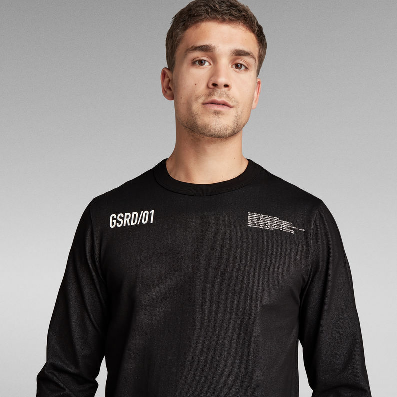 G-Star RAW® T-shirt Text Tweeter Noir
