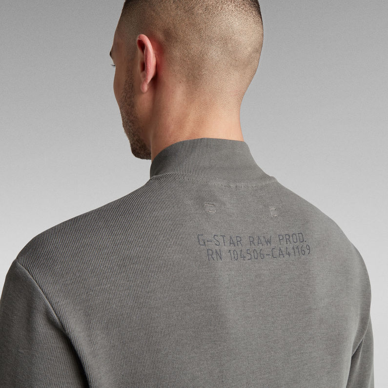 G-STAR® Lightweight Track 1/2 Zip Sweatshirt Grau