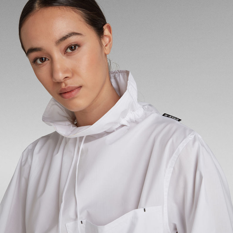 G-STAR® Longsleeve mock neck shirt White