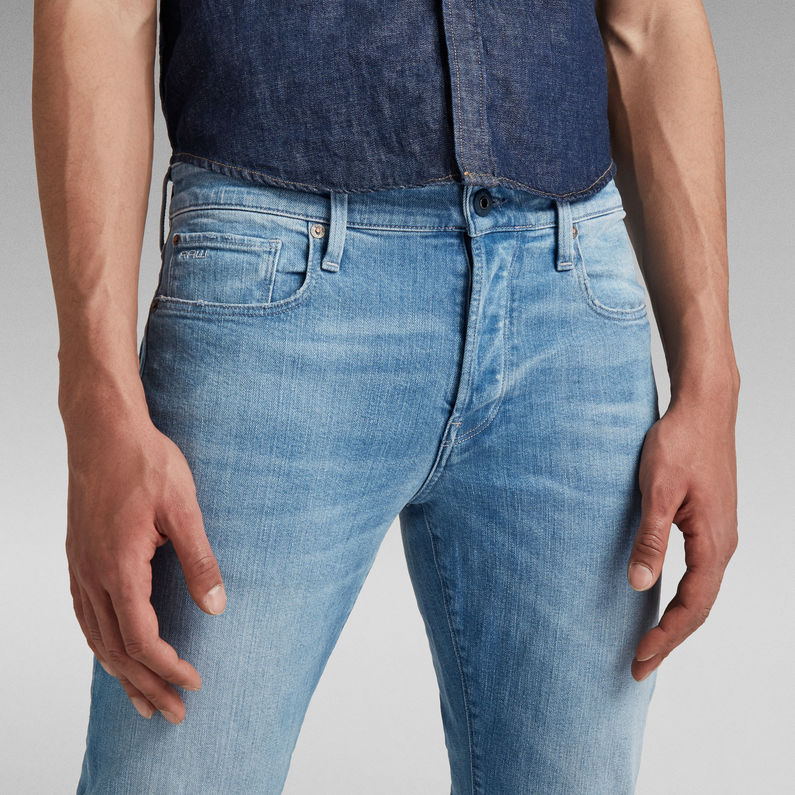 G-Star RAW® 3301 Straight Jeans Midden blauw