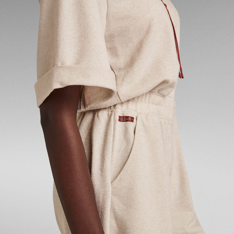 G-STAR® Mono corto Contrast Zipper Blouse Beige