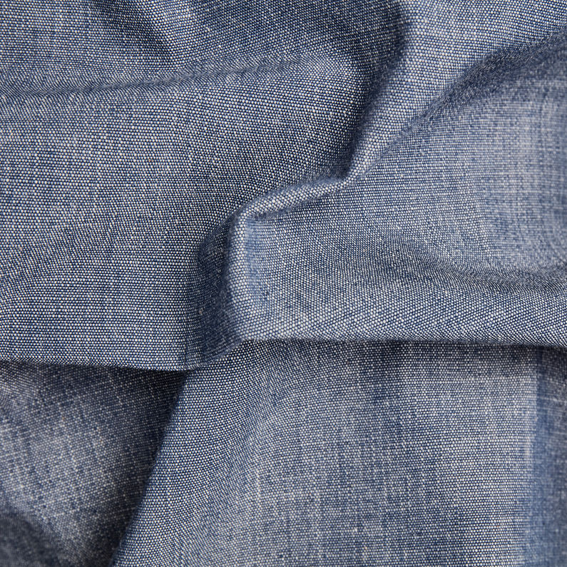 G-STAR® GSRR Lightweight Hooded Selvedge Chambray Parka Dunkelblau