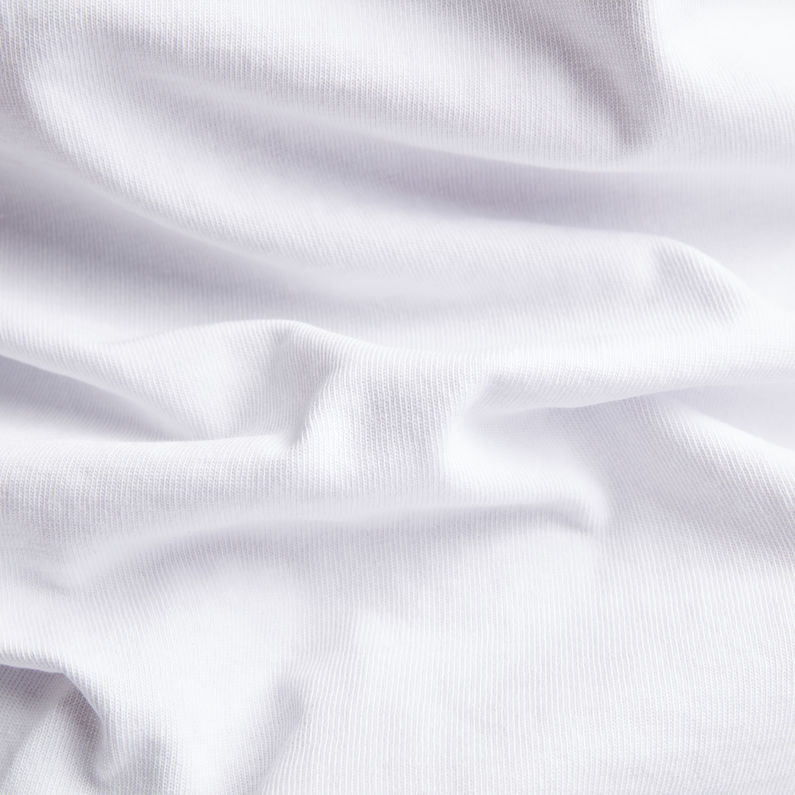 G-STAR® C&S Back Multi Graphic Loose T-Shirt Weiß