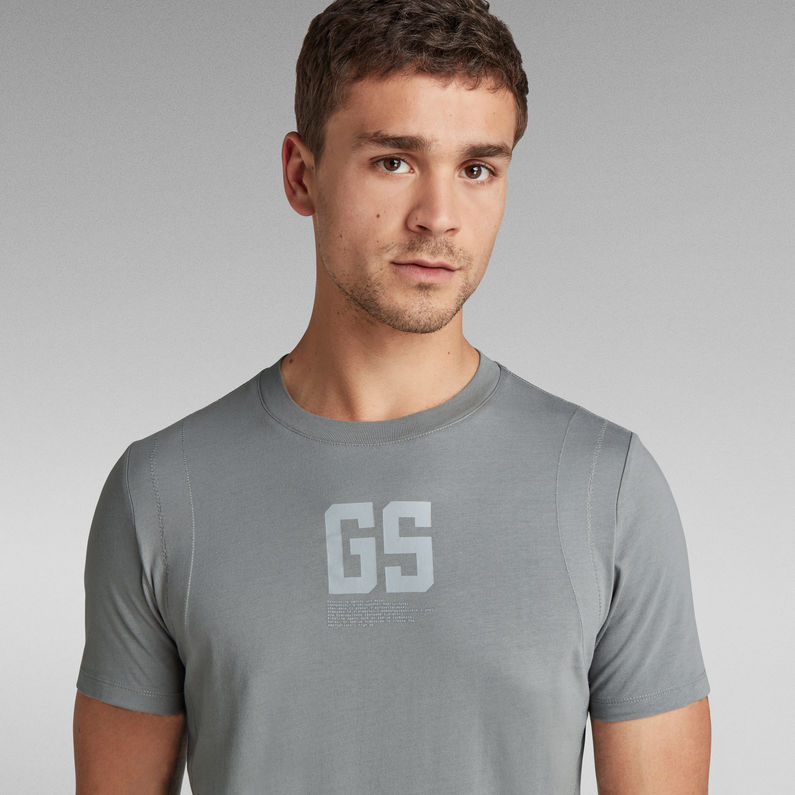 G-Star RAW® Stitch & Graphic Slim T-Shirt Grey