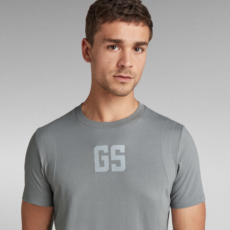 G-STAR® Stitch & Graphic Slim T-Shirt Grey