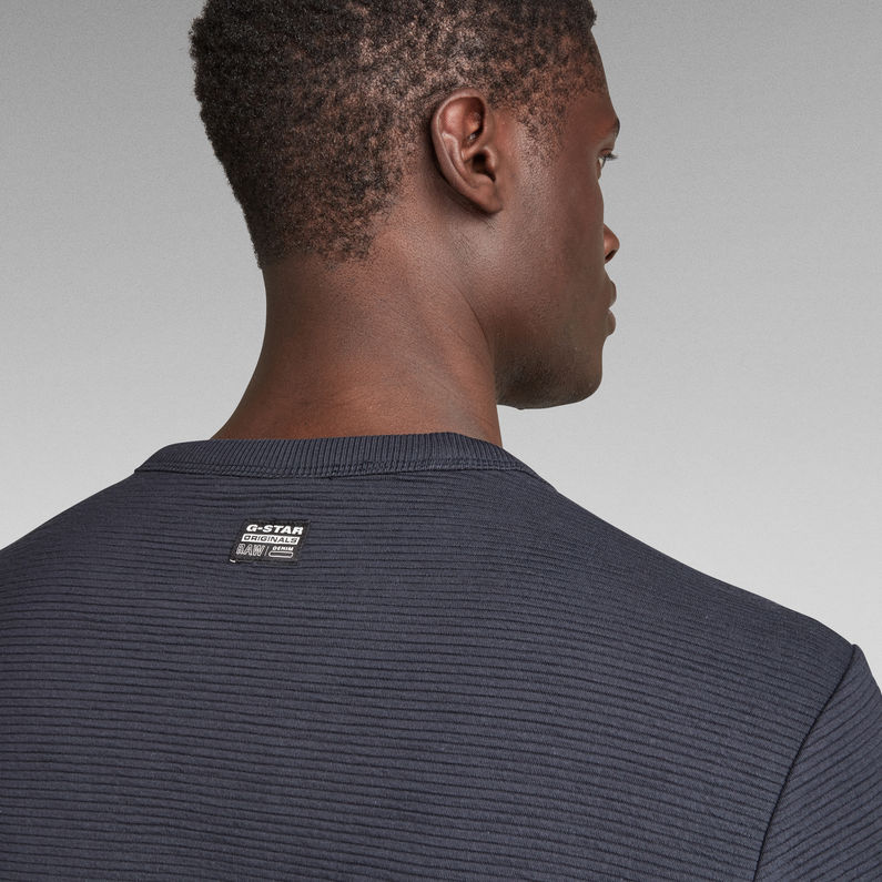 G-Star RAW® T-shirt Mesh Pocket Tweeter Bleu foncé