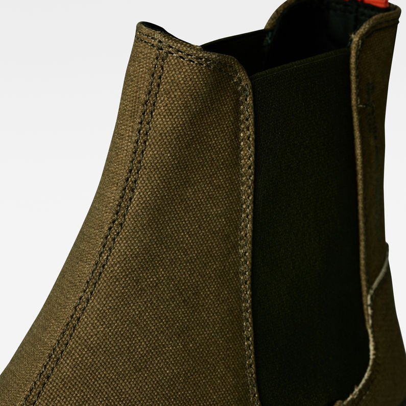 G-Star RAW® Vacum Chelsea Boots Green detail
