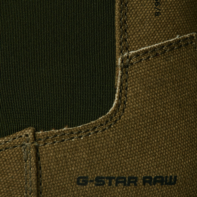 G-Star RAW® Vacum Chelsea Boots Green fabric shot