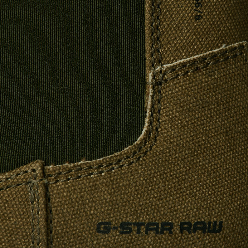 G-STAR® Vacum Chelsea Boots Green fabric shot