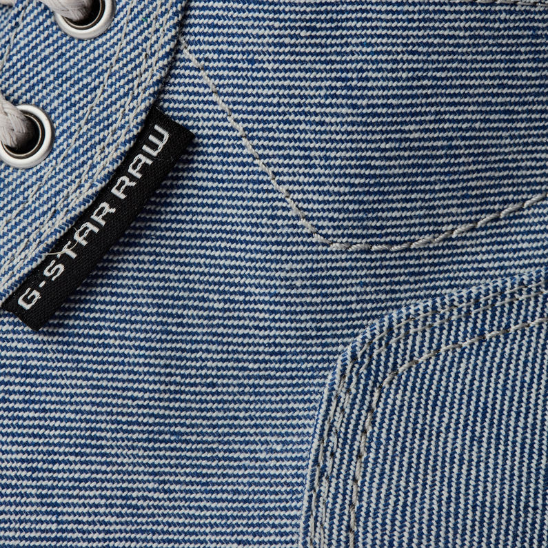 G-STAR® Aefon Stiefel Q2 Hellblau fabric shot