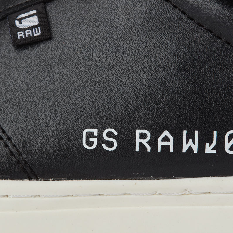 G-STAR® Cadet Basic Q2 Sneakers Black fabric shot