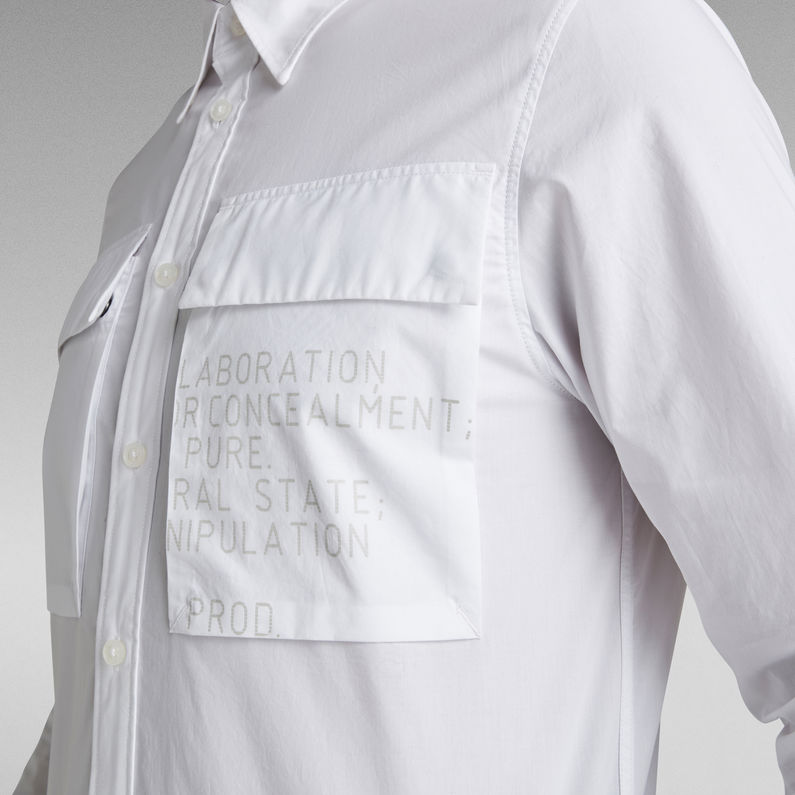 G-Star RAW® Navy Seal Reg Shirt Artwork White