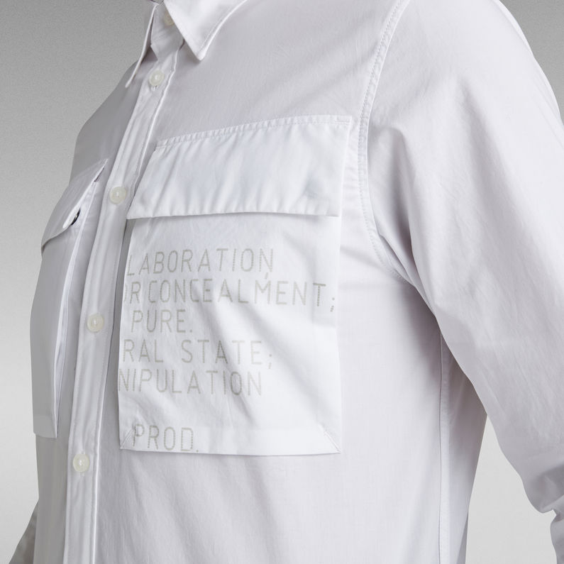 G-Star RAW® Navy seal reg shirt aw White