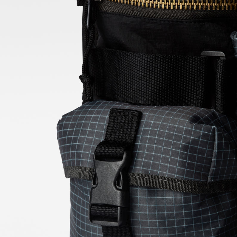 G-STAR® Estan Detachable Pocket Backpack Grey inside view