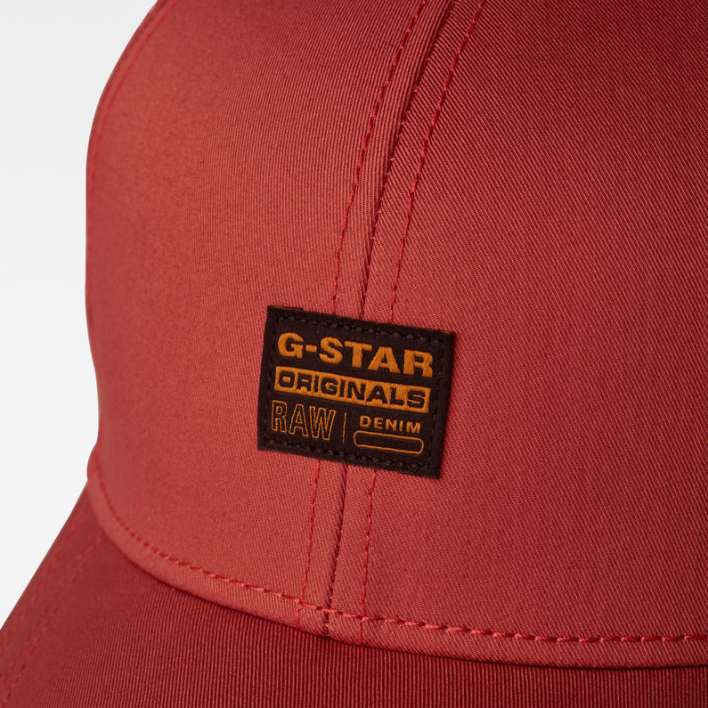 G-Star RAW® Casquette de baseball Originals Rouge