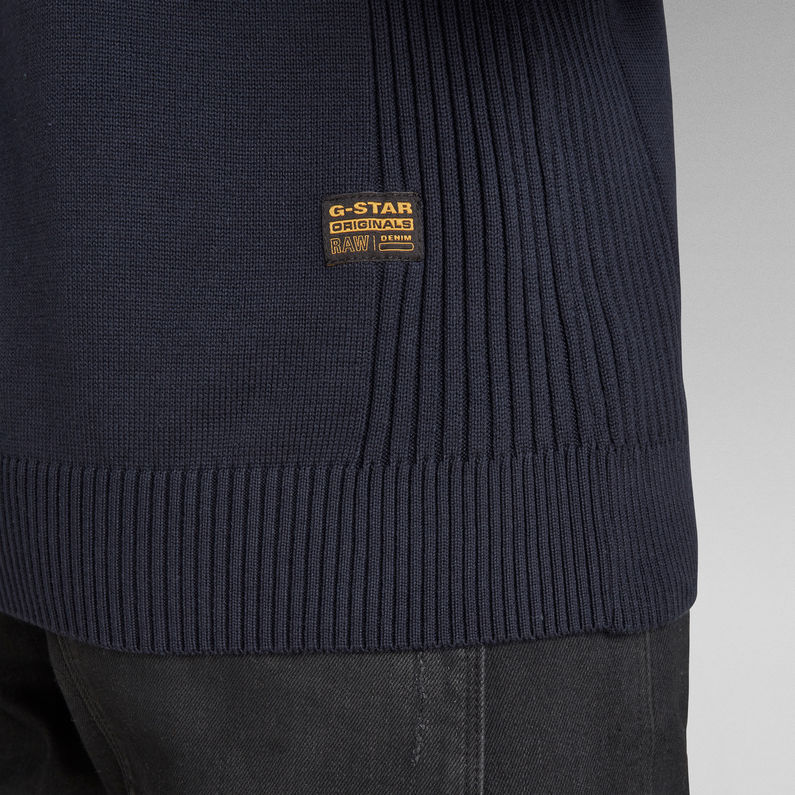 G-STAR® Classic Sport Knitted Sweater Dark blue