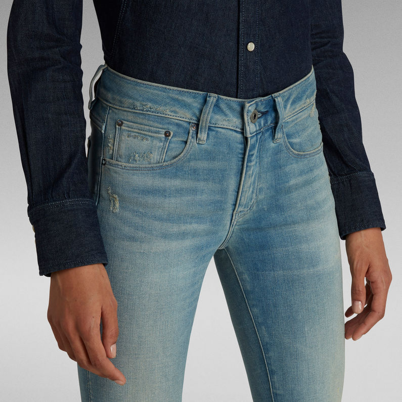 3301 Mid Skinny Jeans | Light blue | G-Star RAW® US