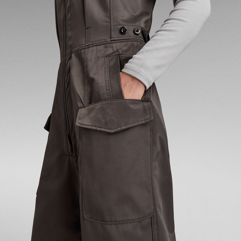 G-STAR® Sleeveless Jumpsuit Grau