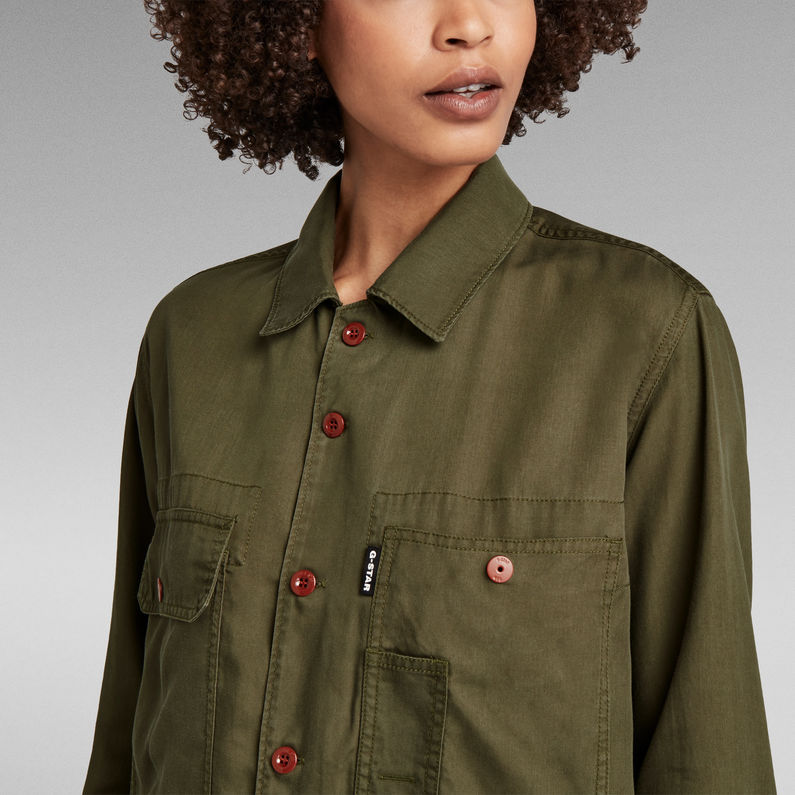 G-Star RAW® Chemise Boyfriend Vert