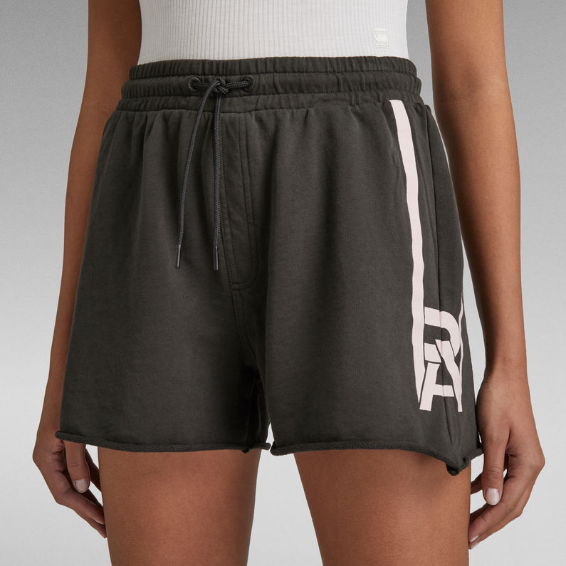 G-Star RAW® Printed Sweat Shorts Grau