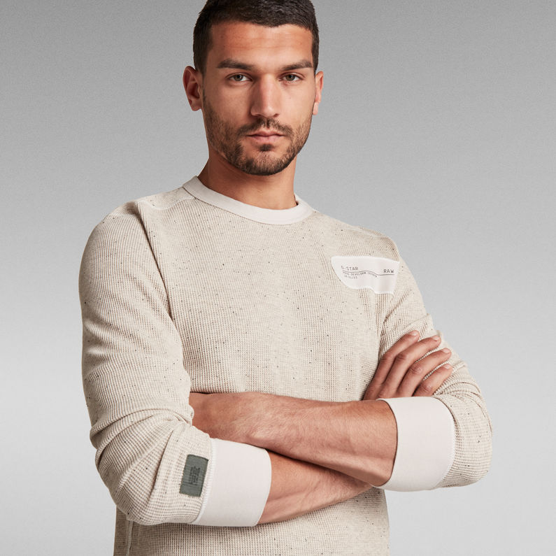 G-STAR® Heather Waffle Raw Construction T-Shirt Multi color