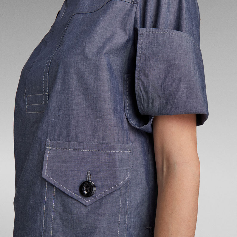 G-Star RAW® Workwear Shirt Midden blauw
