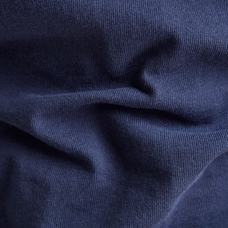 G-Star RAW® Camiseta Tape Detail Loose Azul intermedio